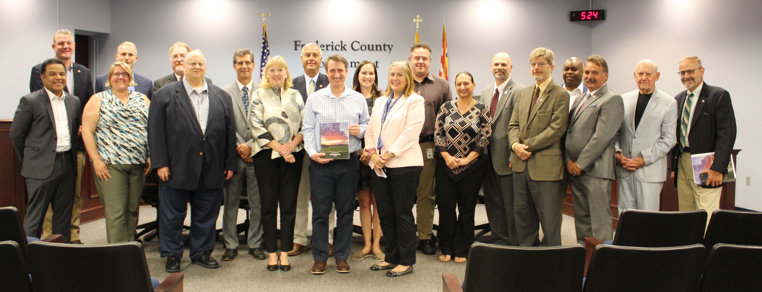 Livable Frederick adoption and signing