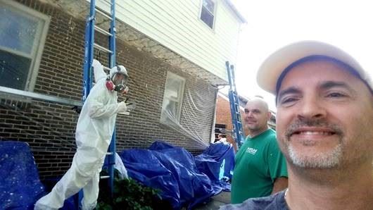 photo of three male workers for project for Clean Energy Communities Grant Program