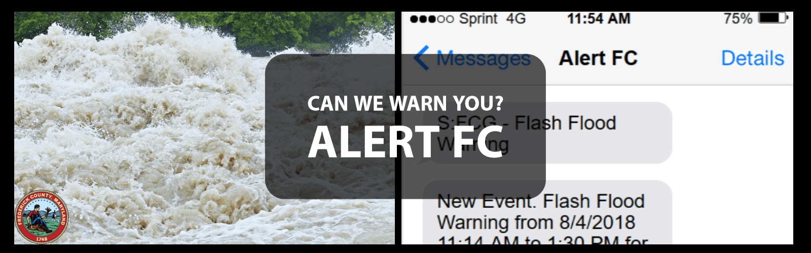 Image of Alert FC everbridge banner for website