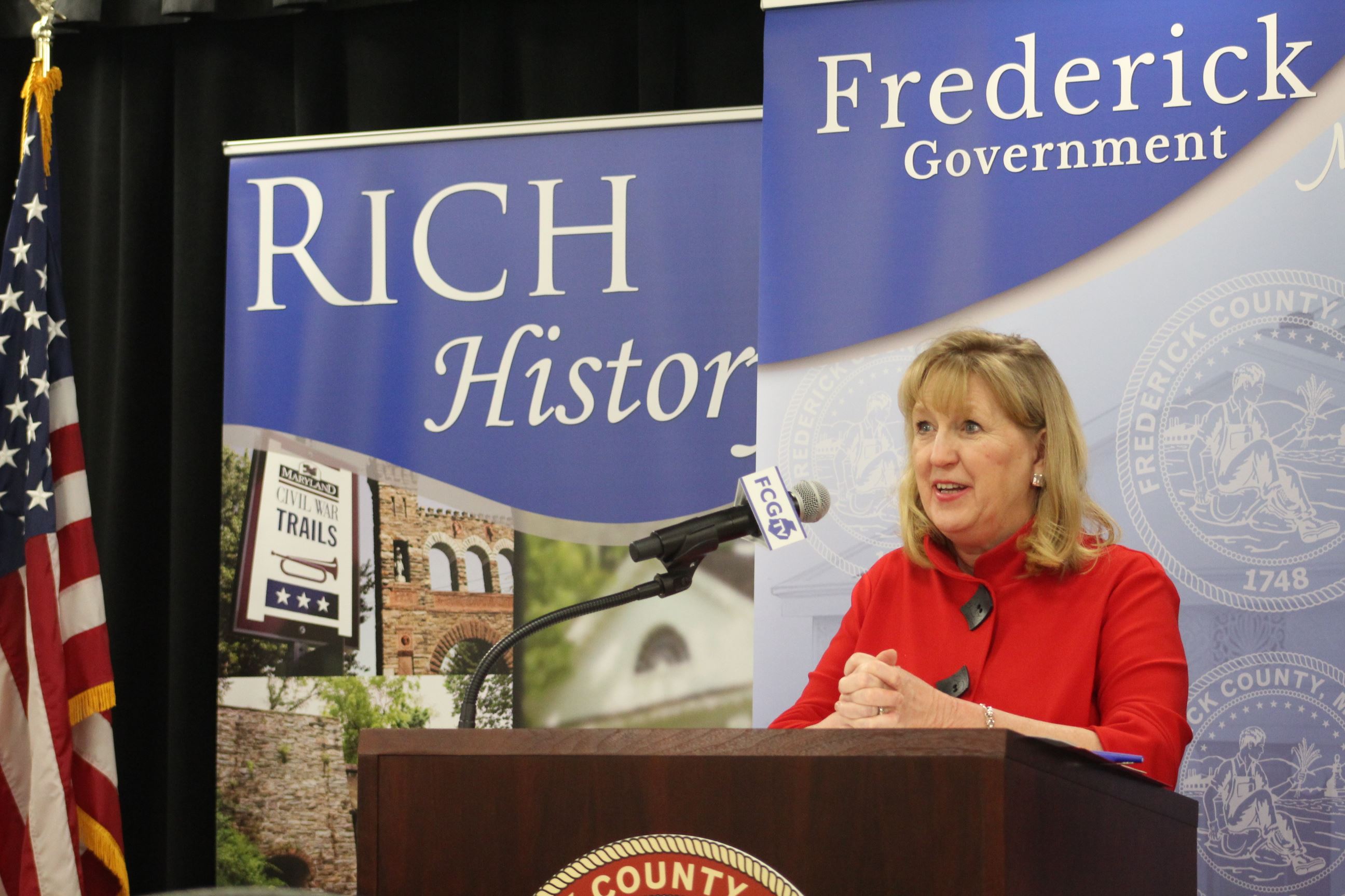 photo of Frederick County Executive Jan H. Gardner