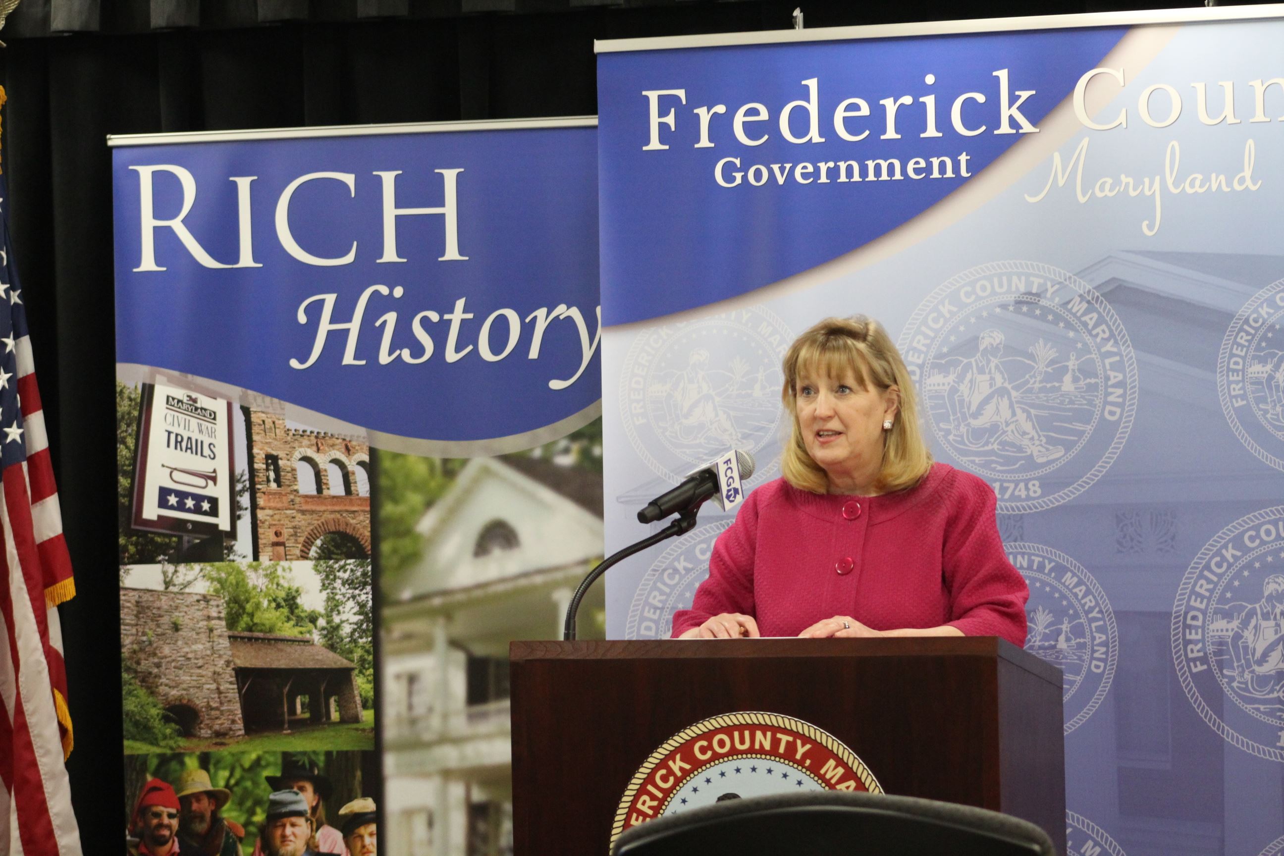 photo of Frederick County Executive Jan H. Gardner