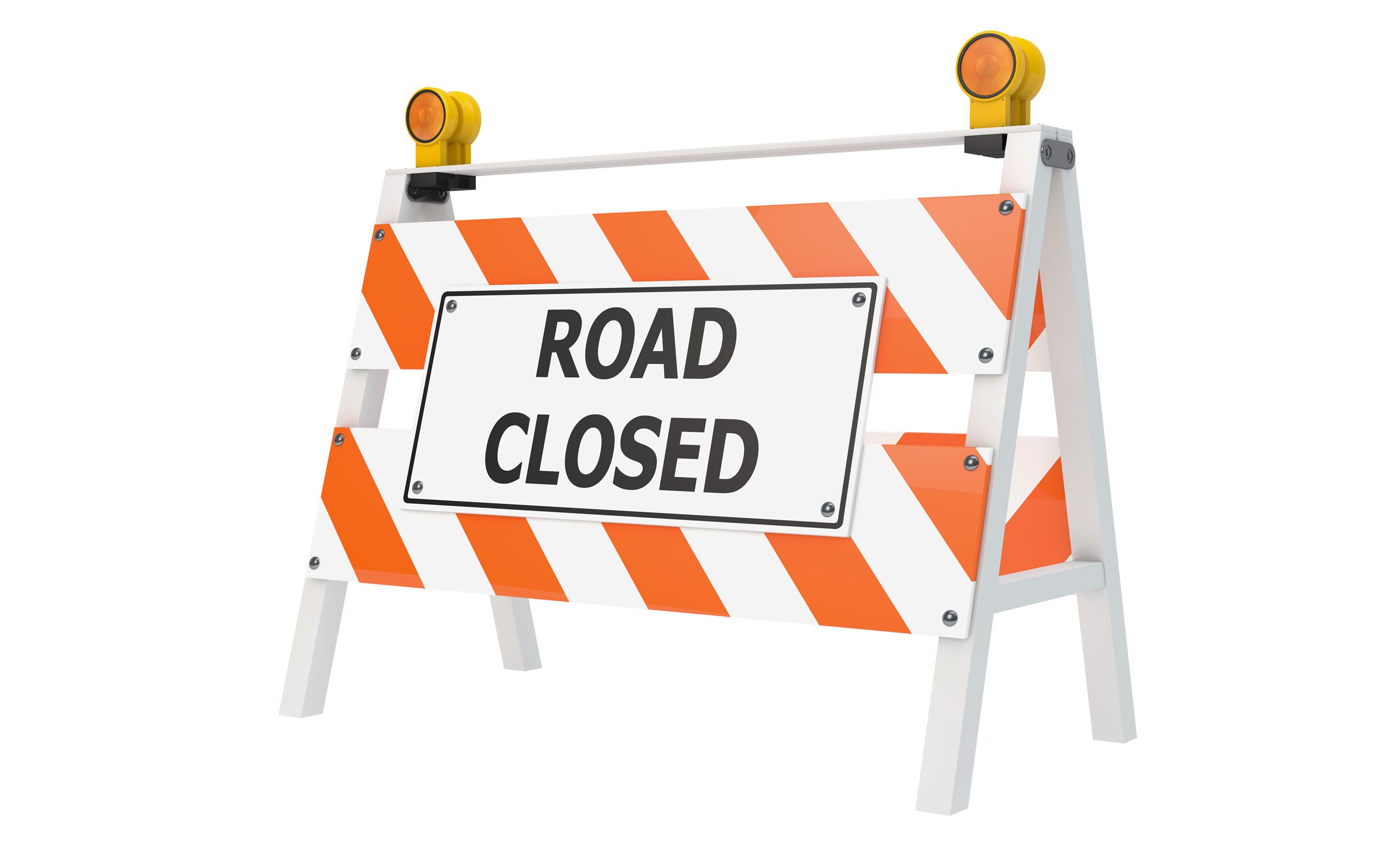 Road closed shutterstock_119223532