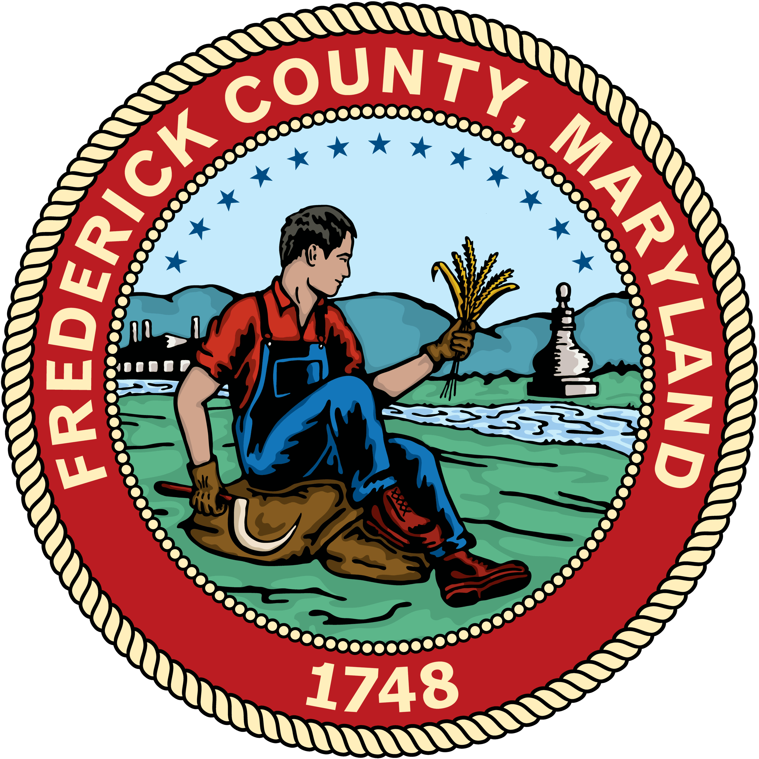 Frederick County Government seal