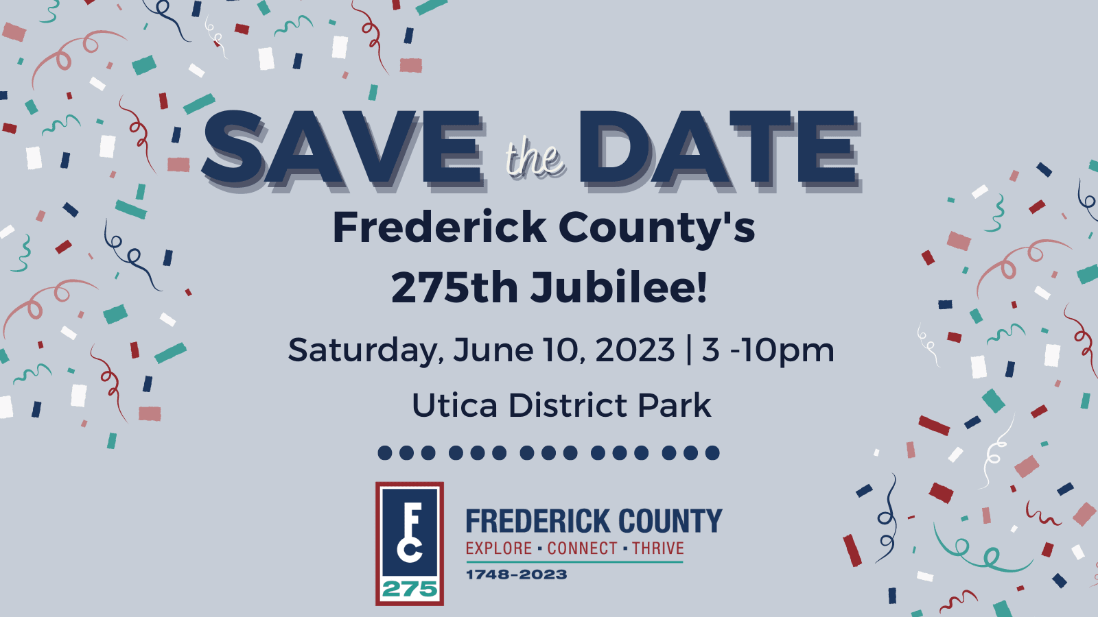 Jubilee Save The Date Information