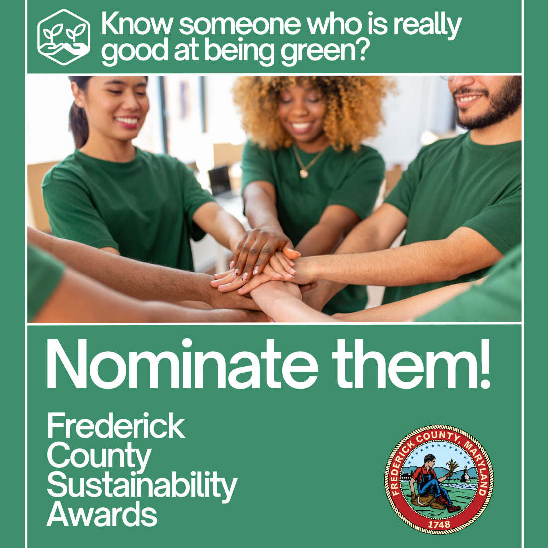 Illustration of a green team