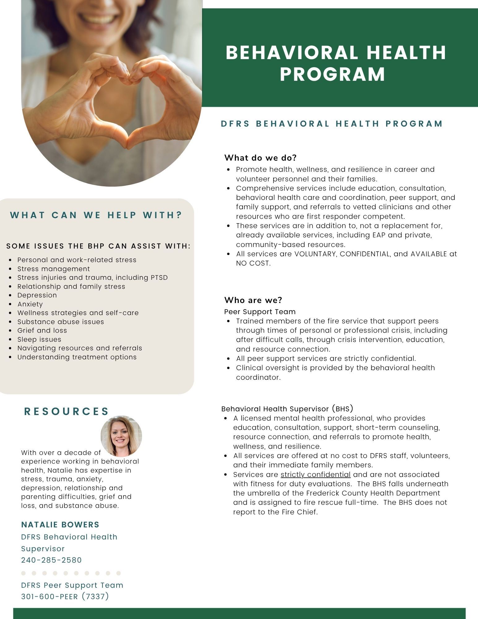 Behavioral Health Flyer 