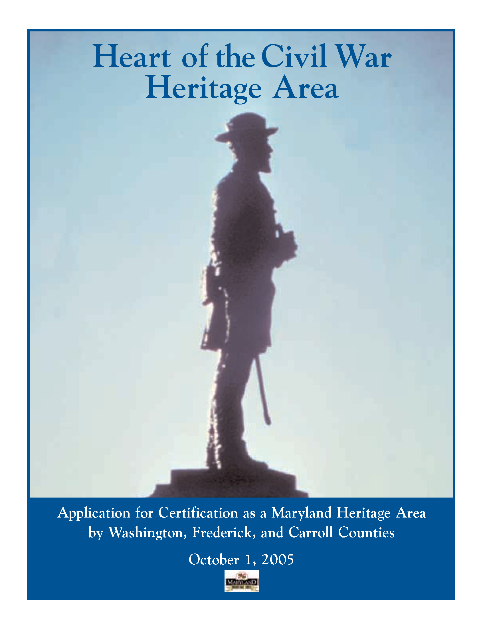 Civil War Heritage Area Management Plan Opens in new window