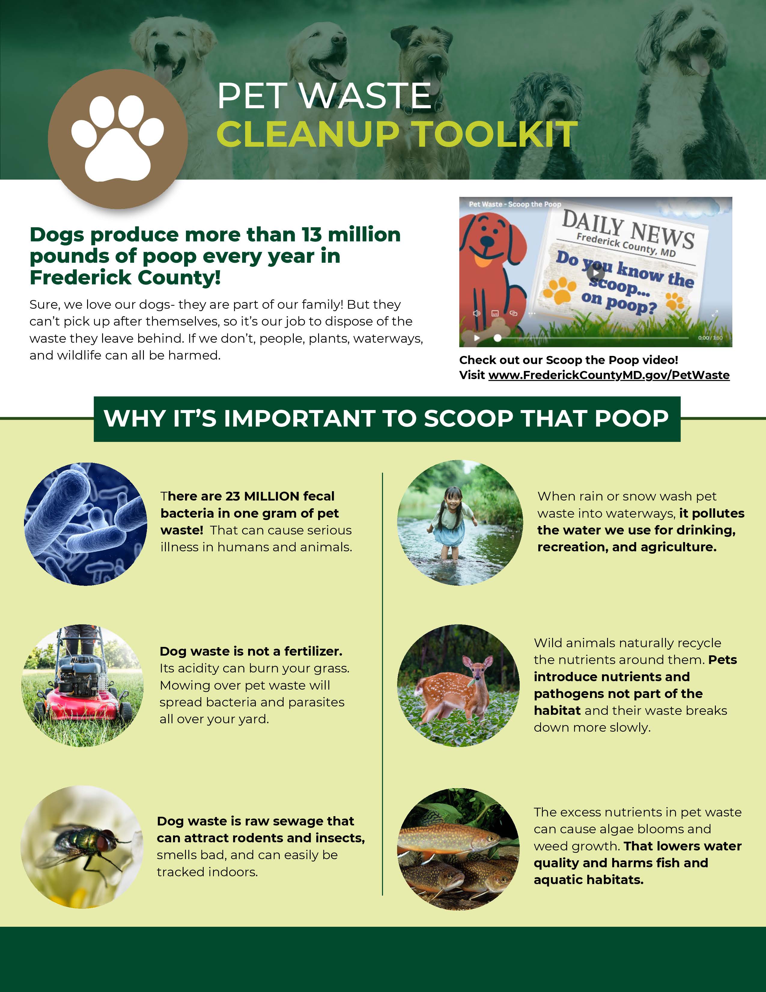 Image of page 1 of our Pet Waste Toolkit
